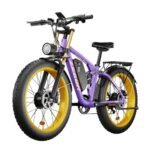 Electric Bike for Adults, 2000W Ebike 48V 22.4Ah Lithium Battery 35MPH 26" Full Suspension Electric Bicycles 7 Speed Hydraulic Brakes Up to 60 Miles