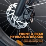 Electric Bike,Dual Motor AWD 2000W Removable 48V/22.4AH Battery E-Bike 26'*4.0' Fat Tire Electric Bicycle with 7 Speed - Image 5