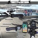 2000W Dual Motor Electric Bike for Adults, Full Suspension AWD Ebike, 35MPH 48V 22.4Ah Fat Tire Mountain Hunting E bikes, 26'' Hydraulic Disc Brake Adult Electric Bicycles for Men & Women - Image 6