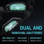 Ebikes for Adults Fat Tire Ebike 2400w/1200w Dual Motor/Single Motor Equipped with 48v/40ah Or 48v/30ah Dual Lithium Battery Electric Bike - Image 2