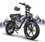 V93 Electric Dirt Bike 1500W Motor, 33MPH Speed, 48V 15 Battery, 28-60Miles Range, 20" Fat Tire Ebikes, Full Suspension & Disc Brake