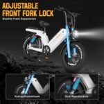 ANIIOKI eBike,AQ177 PRO MAX Electric Bike,48/52V 60Ah Electric Commuting Bike,200Miles Long Range, Peak 1200W Power Ebike, Electric Bicycle for Adults - Image 4