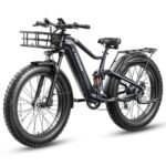 Boxer Electric Bike for Adults 960W, 48V 20AH Battery Ebike, Full Suspension 26" Fat Tire E Bike, 28MPH 80Miles Range Mountain Electric Bicycle, 7 Speed Hydraulic Disc Brakes