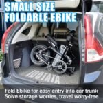 Foldable Ebikes for Adults 400W Motor, 14 Inch City Commuter EBIKE,with MAX 48V 30AH Removable Battery 70 Miles, Multi-Shock Absorption,UP to 20MPH - Image 6