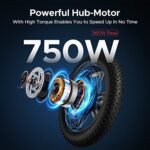 ENGWE 960W Electric Bike for Adults, L20 20''×4.0''Fat Tire Electric Bicycle 48V 13Ah Removable Battery Max Range 87Miles & 25MPH - Image 7