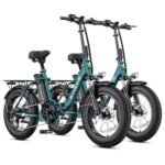 ENGWE 1125W Electric Bike for Adults, L20 2.0 20''×3.0" Fat Tire Electric Bicycle 52V 13Ah Removable Battery Max Range 68Miles & 28MPH for Urban Commuters,7 Speed Mountain Ebike with Dual Suspension