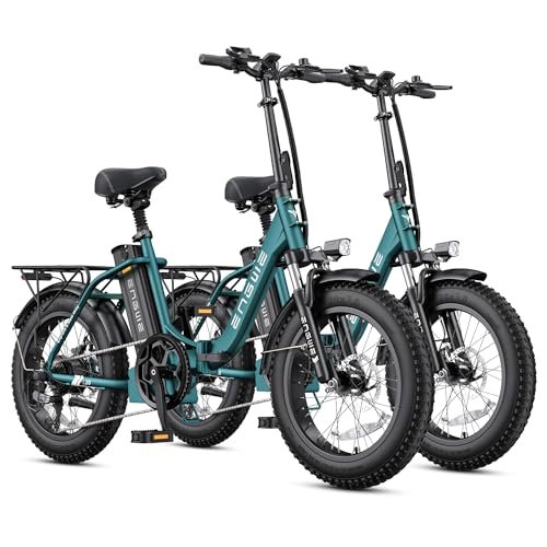 Version 1.0.0 ENGWE 1125W Electric Bike for Adults, L20 2.0 20''×3.0" Fat Tire Electric Bicycle 52V 13Ah Removable Battery Max Range 68Miles & 28MPH for Urban Commuters,7 Speed Mountain Ebike with Dual Suspension - Image 1