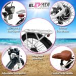 Elevate Electric Bike for Adults - 60 Mile E Bike 20MPH Throttle 48V E-Bike - Commuter Bike Beach Cruiser Ebike Adult Electric Bicycles for Men & Women - Image 5
