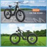 BEEMONE Electric Bike for Adults, 1000w Brushless Motor Ebike, 26" x 4.0 Fat Tire, Electric Bikes with 48V/20Ah Removable Battery, MAX 30-80Miles, 28MPH,Peak 7 Speed-Men 1000W - Image 6