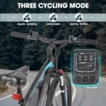 HILAND Rockshark Electric Bike for Adults, 27.5 inch Electric Mountain Bicycle with 10.4Ah Removable Battery, 350W 36V Motor, 21 speeds 20MPH Ebike for Men - Image 4