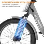 MOPHOTO Electric Trike, 7 Speeds Electric Tricycle for Adult, 350W 36V 3 Wheel Electric Bikes, Motorized Tricycle Adult Electric Three Wheels Bicycle for Senior - Image 4