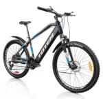 Totem Electric Bike for Adults - 1000W Peak Motor, 27.5" Electric Mountain Bike with 48V 499Wh Removable Lithium Battery, 21-Speed, Mechanical Locking Suspension Fork