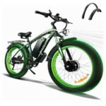 Electric Bike for Adult 2000W Ebike 48V20AHRemovable Battery 26"X4"Fat Tire 35MPH&80Miles Shi-mano 21 Speed Mountain Electric Bicycle with Dual Hydraulic Disc Brakes