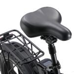 RKS Foldable Electric Bike with 750W Motor, Electric Bicycle with 48V 14.5Ah Battery, 20'' Fat Tires, LCD Display, Front and Rear LED Lights, 7-Speed Gears, Up to 20 Mph (Anthracite Gray) - Image 6