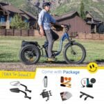 ADDMOTOR Electric Trike for Adults, 750W Rear Motor, Grandtan II Electric Trike, 85MI, 3 Wheel Electric Bikes, 450 lbs, 48V 20Ah Battery, Electric Tricycle, Etrike, Differential & Parking Brake - Image 2