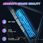 RCB E Bike Adults RK15, 26-inch Electric Bike with 12Ah Lithium Battery up to 90KM Long Range (Environmental Impact), 500W Motor, 7-Speed Electric Bikes Shock Absorbing Front Suspension - Image 3