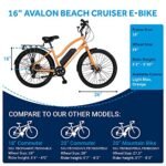 Electric Bike for Adults, Lightweight Ebike with 375W Bafang Motor, Kenda Tires, Shimano Drivetrain, 8 Gears, Throttle, Pedal Assist - Image 2