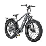 KingChii Electric Bike for Adults 750W BAFANG Motor EBike 48V 20Ah 21700 Removable LG Lithium Battery Fat Tires 20-32MPH Speed Range 90Miles Range Shimano 7-Speed E Bike