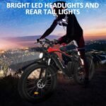 Naisian Electric Bike for Adults,2000w Dual Brushless Motor,37MPH Top Speed,Max 75 Miles,26" x 4.0 Fat Tire, 48V/17.5Ah Removable Battery,LCD Display,7 Speed - Image 6
