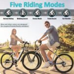 E·Bycco Electric Bike for Adults, 29” 750W, 48V 17.5AH Battery, 33MPH &65Miles Long Range Electric Mountain Bike, 7-Speed Pedal Assist Throttle E-Bike, Waterproof Commuter Electric Bicycle for Men - Image 6