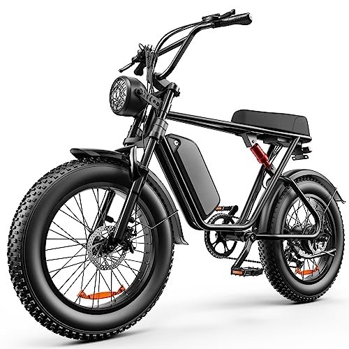 Version 1.0.0 Electric Bike for Adults,Dual Motor Ebike,1000W/2000W Electric Bike,Fat Tire Electric Bike with 48V/20AH/23Ah Battery,80 Miles Bike Electric,12-Speed E-Bike and Passed UL&GCC Certification - Image 1