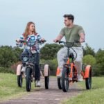 Electric Trike, Electric Tricycle for Adults, 20" Folding 3 Wheels Electric Bicycle Bikes, 48V 500W Motorized Electric Ebike with Aluminum Frame, Removable Battery and Large Basket for Women Men - Image 6