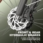 Electric Bike for Adults,26" Fat tire with 2000W Ebike 48V 22.4AH Battery 35MPH Ebike 7-Speed with Dual Hydraulic Disc Brake - Image 5