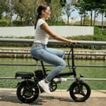 Electric Bike for Adults, Ebike,14" Folding Electric Bike 350W 36V 12Ah Built-in Battery 20MPH,20+Miles,3 Riding Modes, Commuting - Image 5