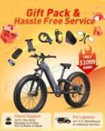 Electric Bike for Adults 960W, 48V 20AH Battery Electric Bicycles, 26" x 4" Fat Tire Full Suspension Step-Thru Ebike, 28MPH Electric Mountain Bike, 7 Speed, 80Miles Range-Boxer ST - Image 2