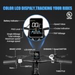 Lander Electric Bike for Adults,26" Fat Tire Electric Mountain Bike with 500W (Peak 720W) 48V 13Ah Battery, 25MPH, UL 2849 Certified,E-Bike 7 Speed&Front Suspension E-Bicycles - Image 6