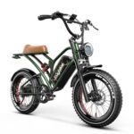 Electric Bike for Adults, 2000W Peak Motor with Removable 48V 25AH Battery, 20"x4.0" Fat Tires 35MPH Ebike, Dual Hydraulic Suspension Electric Bicycle for Commuting All-Terrain Off-Road