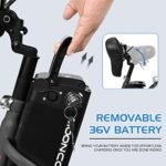 ABORON 24" 26" Electric Tricycles, 36V 10Ah 350W Lithium Battery UL Certified, 7 Speed E-Trike for Adults with Large Capacity Rear Basket - Image 2