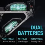 Ebikes for Adults Fat Tire Ebike 2400w/1200w Dual Motor/Single Motor Equipped with 48v/40ah Or 48v/30ah Dual Lithium Battery Electric Bike - Image 2