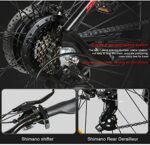 SAMEBIKE 27.5 inch Electric Bike with 48V 13AH Removable Lithium Battery Shimano Professional 7 Speed Gears and LCD Smart Meter, 500W Electric Bike for Adults Mountain Commuter Bike - Image 7