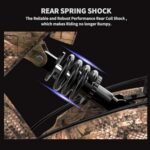 aostirmotor 1500W Electric Bike for Adults,Max Speed 31MPH Electric Mountain Bike,48V15Ah Removable Battery,26" Fat tire Electric Bicycles,with Dual Shock Absorber,Shimano 7 Speed - Image 5