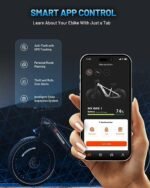 Saiga Electric Bike Adults 750W BAFANG Motor,GPS Smart App Control,28MPH Ebike,48V 20Ah Samsung Battery 90Miles Torque Sensor Electric Bicycle,26" Fat Tire,UL Certificate - Image 4