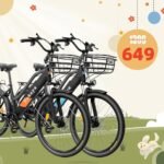 Electric Bike for Adults, 30 mph City Ebikes for Adults with Basket, 750W 1200W Peak Ebikes for Women 7 Speed, Adult Electric Bicycle with 48V 10.5Ah Removable Battery 26" Mountain E Bike - Image 2