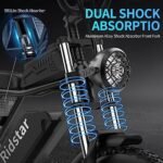 Electric Motorcycles for Adults, 1500W 20AH 30MPH Electric Bike 20'' Fat Tire Hydraulic Oil Disc Brakes Ebike, Bicicleta electrica para adultos - Image 5