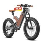 P5 II/P5 Electric Bike for Adults Peak 1700W/1000W 28-32Mph 48V 20Ah Fat Tire Electric Bike 24*4.0 Long Range Electric Bicycle Full Suspension Electric Mountain Bike 7 Speed Ebike Men E Bikes