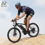 ANCHEER Electric Bike for Adults with 500W Motor[Peak 750W], 48V 499Wh Ebike, Up to 45 Miles, 3H Fast Charge, 26'' Gladiator Electric Mountain Bike, LCD Display, 21Speed, 22MPH Adults Electric Bicycle - Image 4