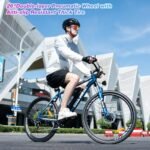 RCB E Bike Adults RK15, 26-inch Electric Bike with 12Ah Lithium Battery up to 90KM Long Range (Environmental Impact), 500W Motor, 7-Speed Electric Bikes Shock Absorbing Front Suspension - Image 6