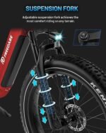 Eden Electric Bike Adults GPS Smart App Control 750W BAFANG Motor 48V 20Ah Samsung Battery Fat Tire Ebike,Electric Bicycle,90Miles Range,28MPH Max Speed UL Certificate - Image 5