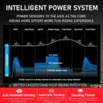 PASELEC Electric Bikes for Adults Folding Electric Bicycle 750W Motor Ebike 20''*4.0'' Fat Tire Mountain e-Bike with 48V 12Ah Removable Battery,7 Gears Foldable E Bike for Adults (Dark Green) - Image 4