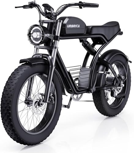 Version 1.0.0 Electric Bike for Adults, 1500W 32MPH,48V 23AH,Max 75Miles Electric Motorcycle 20" Fat Tire Dirt Bike, 7-Speed E-Bike Dual Shock Absorber All-Terrain E Bike for Mountains, Snow, Sand, Road - Image 1