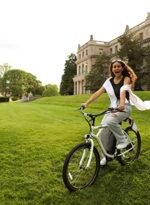 RIDE SWFT SWFT Fleet Cruiser Electric Bike for Adults - 500W Motor 46.8V 10AH Removable Battery - 20MPH 37 Mile Range Ebike - 20” Steel Frame E-Bike Bicycle w/LCD Control Display & Pedal Assist - Image 7