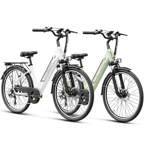Version 1.0.0 Jasion Roamer ST Electric Bike for Adults, 1200W Peak Motor Max 62miles & 28MPH City Cruiser Ebike,26'' Commuter Ebike, 528WH Removable Battery,7-Speed Electric Bicycles, Front Suspension Bicycles - Image 1