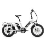 Electric Bike for Adults, 48V 28.4Ah/14.4Ah LG Dual Battery Cargo Ebike, 140 Miles Long Range, 1330W Peak Motor, Fat Tire Electric Bike, Step Through Electric Bike for Carrying Passenger or Kids