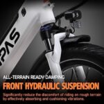 Electric Bike for Adults, 48V 28.4Ah/14.4Ah LG Dual Battery Cargo Ebike, 140 Miles Long Range, 1330W Peak Motor, Fat Tire Electric Bike, Step Through Electric Bike for Carrying Passenger or Kids - Image 4