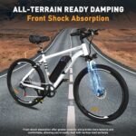 Electric Bike for Adults, 26" × 2.125/3.0/4.0 Fat Tire E Bike 12Ah/15Ah Removable Electric Bicycle, 500W/750W Mountain Bike Snow Beach Bicycle with 7 Gears, UL2849 Certified - Image 4