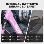 Core-Swept Electric Bike for Adults - 468Wh Removable Battery, 26 inch Step Thru Electric Bicycle, Peak 750W Brushless Motor Cityrun Ebike, with 7 Speed, Up to 50 Miles, E-Bikes - Image 2